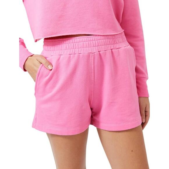Monrow Pants - Monrow Supersoft Ex-Boyfriend Shorts Hot Pink XS NWT Barbiecore